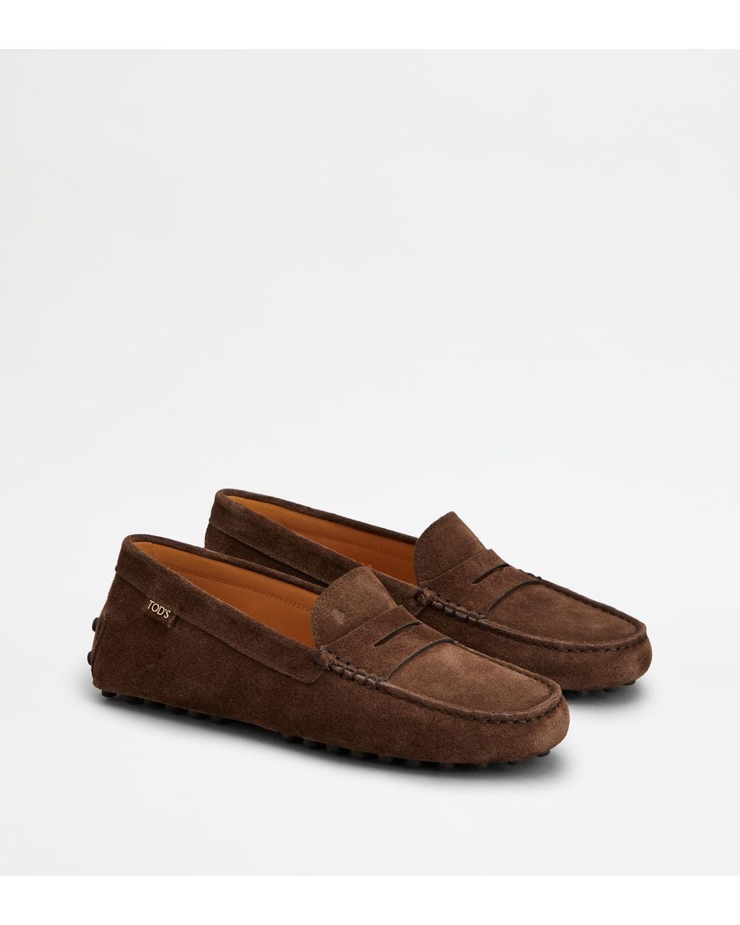 Tod's Brown Gommino Loafers