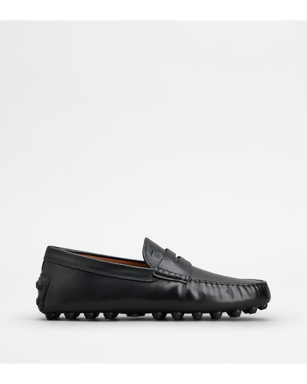 Mocassino Gommino Bubble di Tod's in Black da Uomo