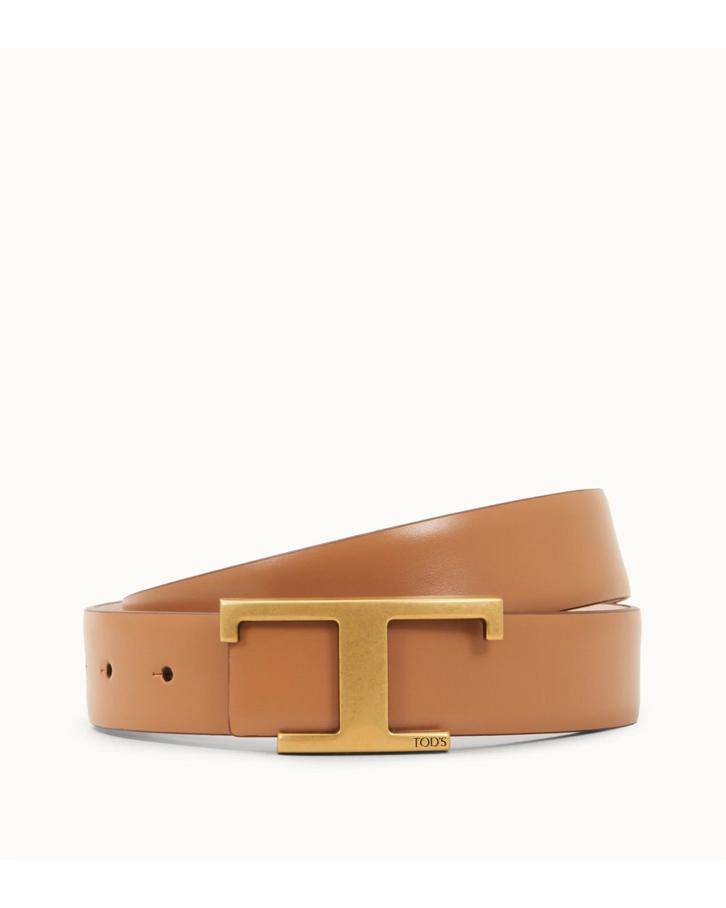 Tod's Belt In Leather in Brown - Lyst