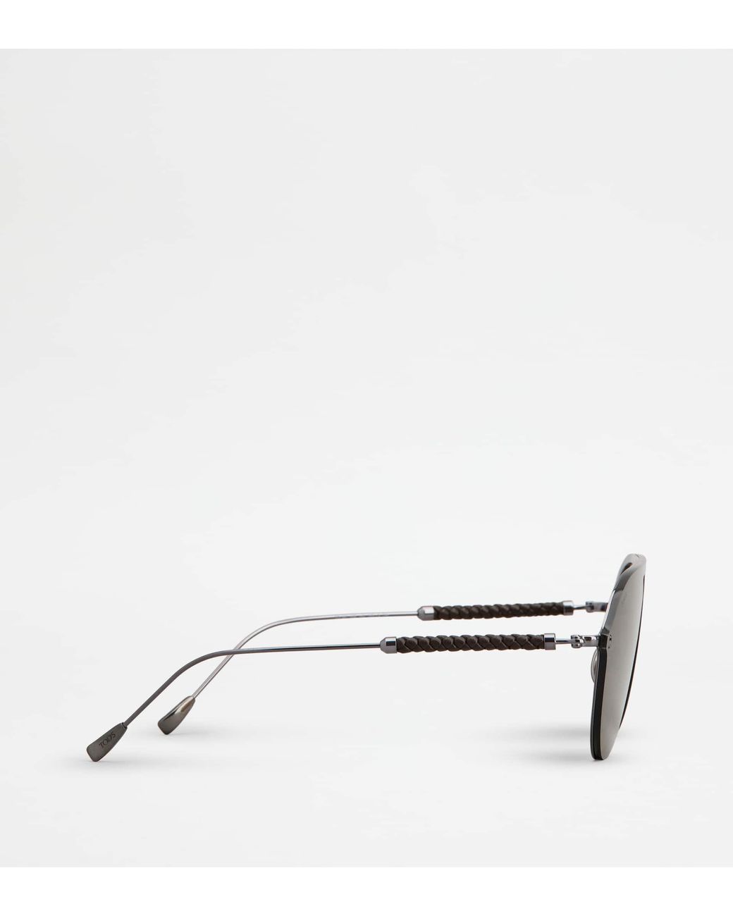 Tod's Brown Mask Sunglasses With Temples for men