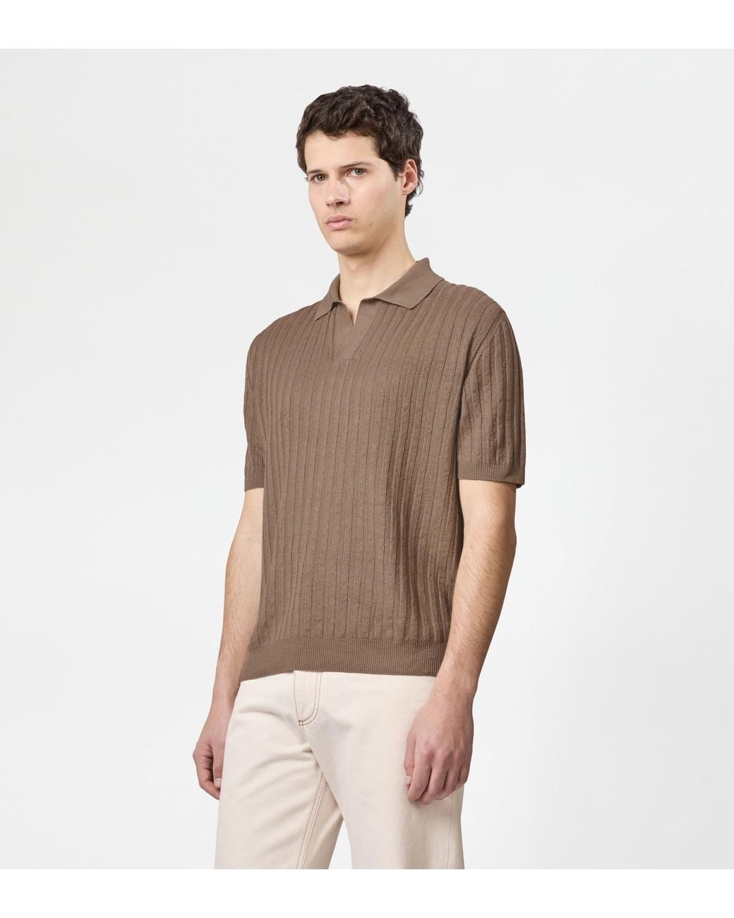 Tod's Brown Polo Shirt for men