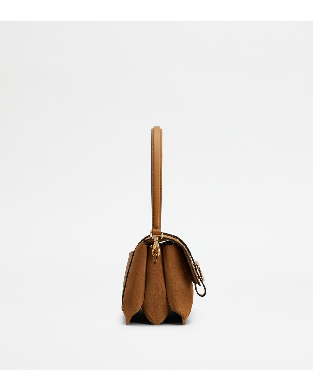 Tod's Brown T Timeless Flap Bag