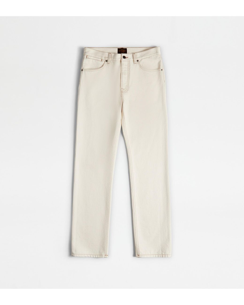 Tod's Natural 5 Pocket Pants for men