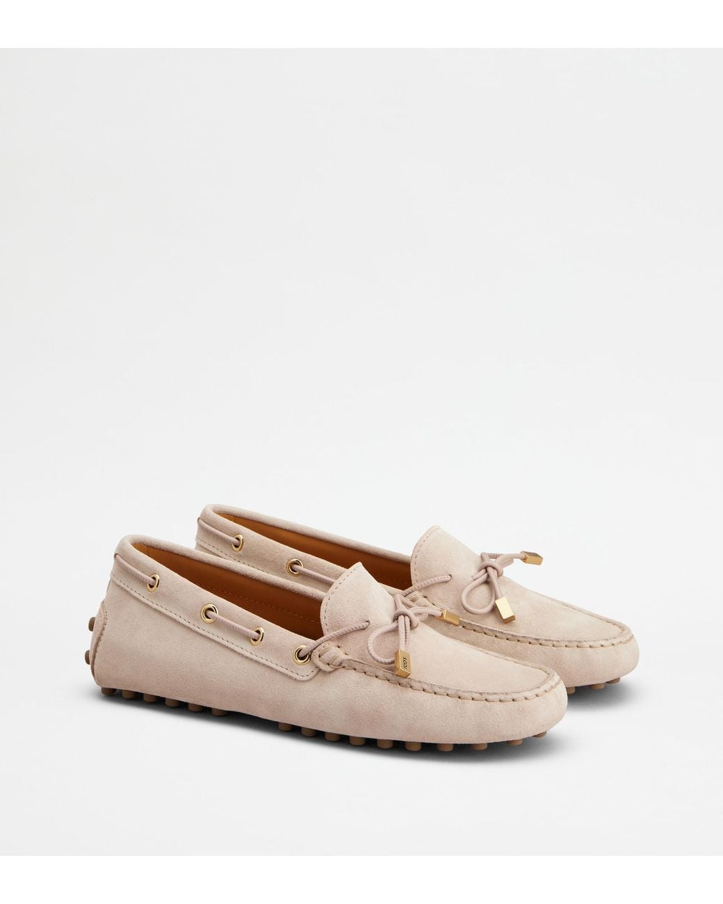 Tod's Natural Gommino Loafers