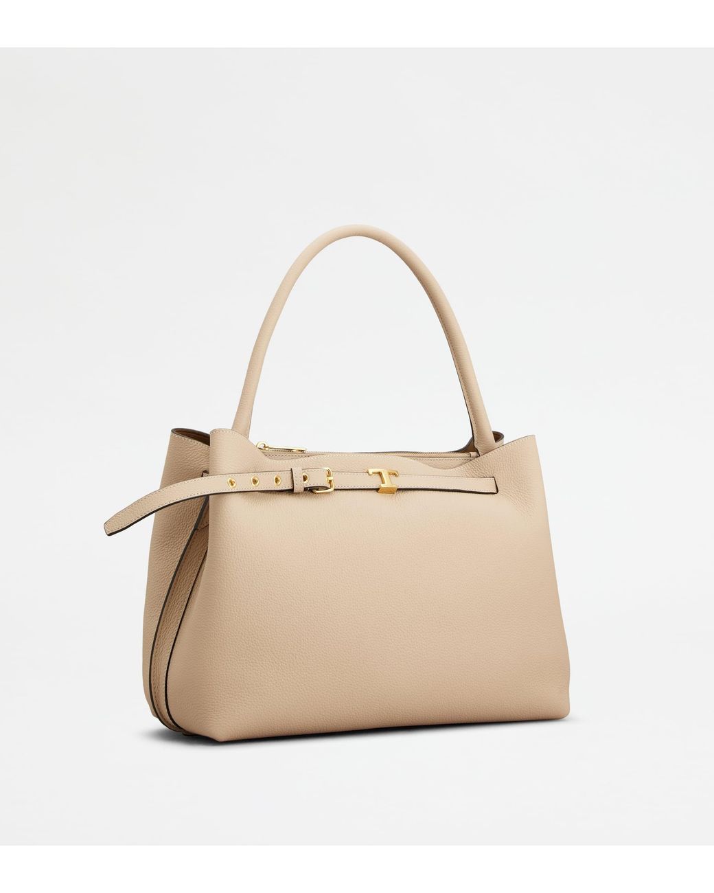 Tod's Natural T Signature Handbag