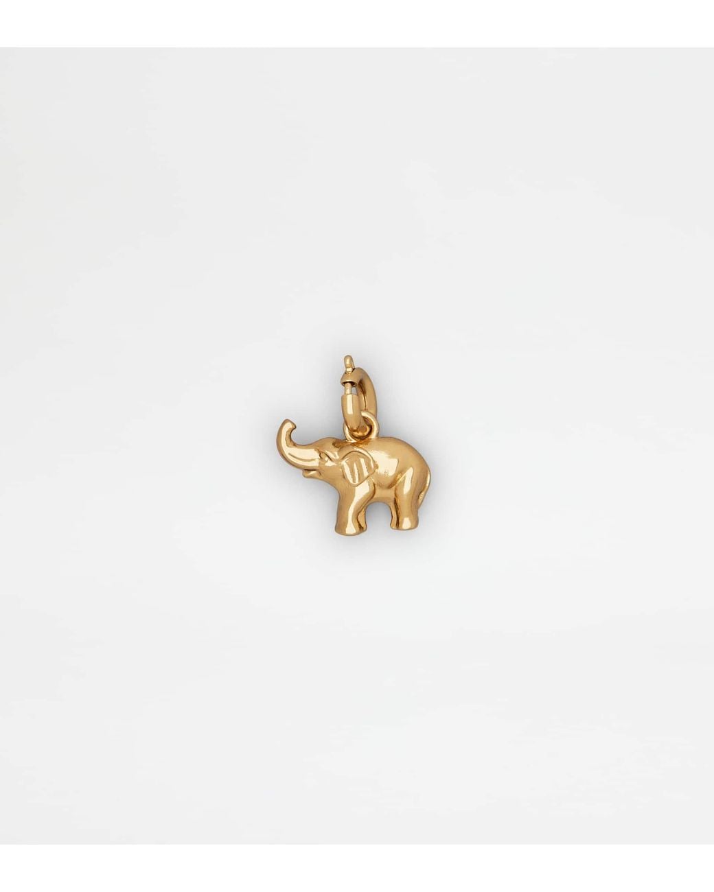 Tod's White Elephant Shoe Charm