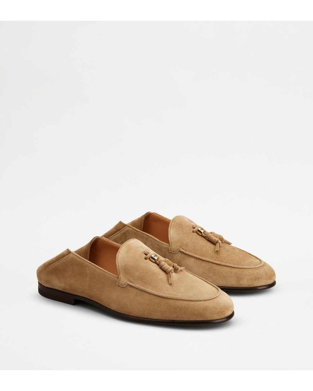 Tod's Natural Mule Loafers