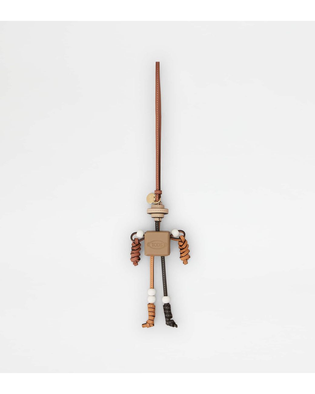 Tod's White Robot Charm
