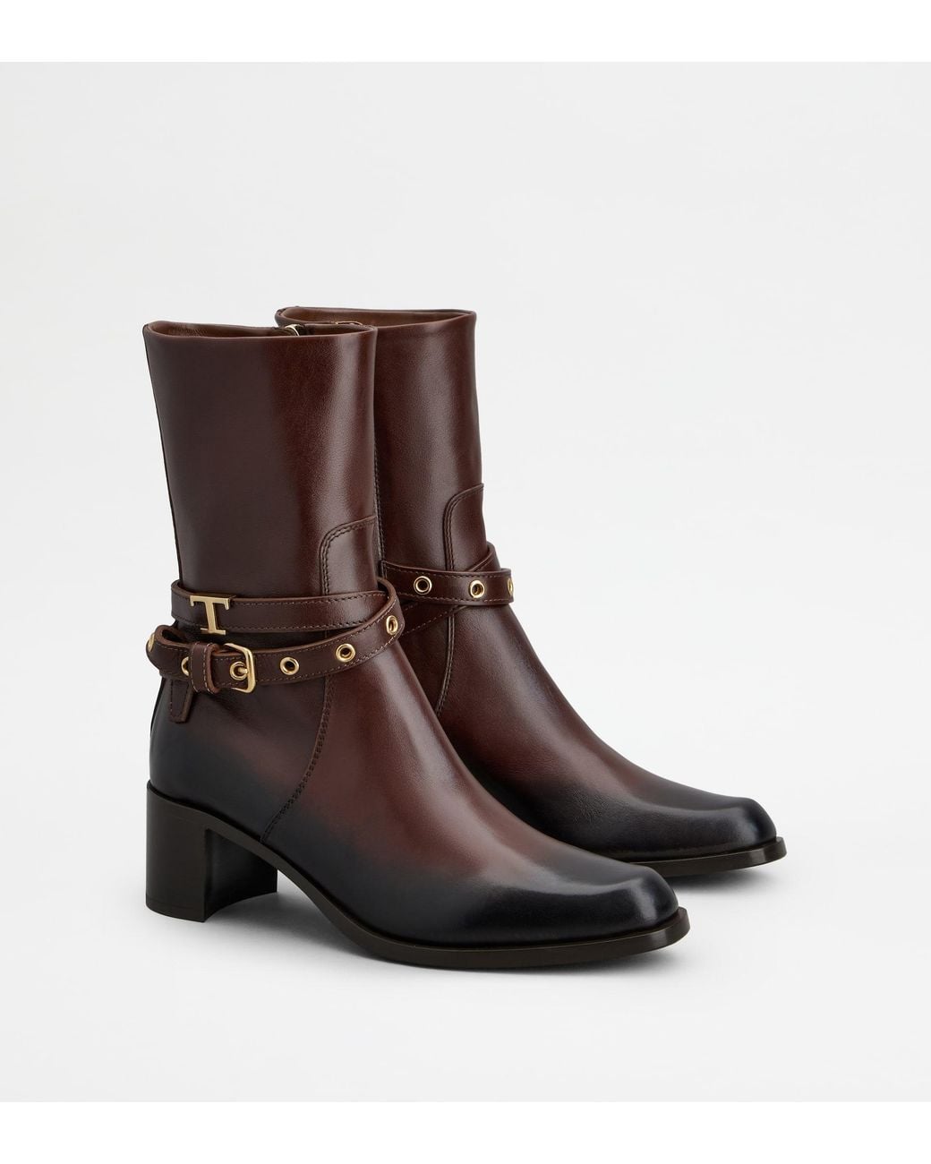 Tod's Brown Ankle Boots