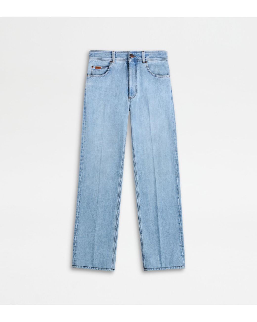 Tod's Blue Relaxed Fit 5 Pocket Jeans for men