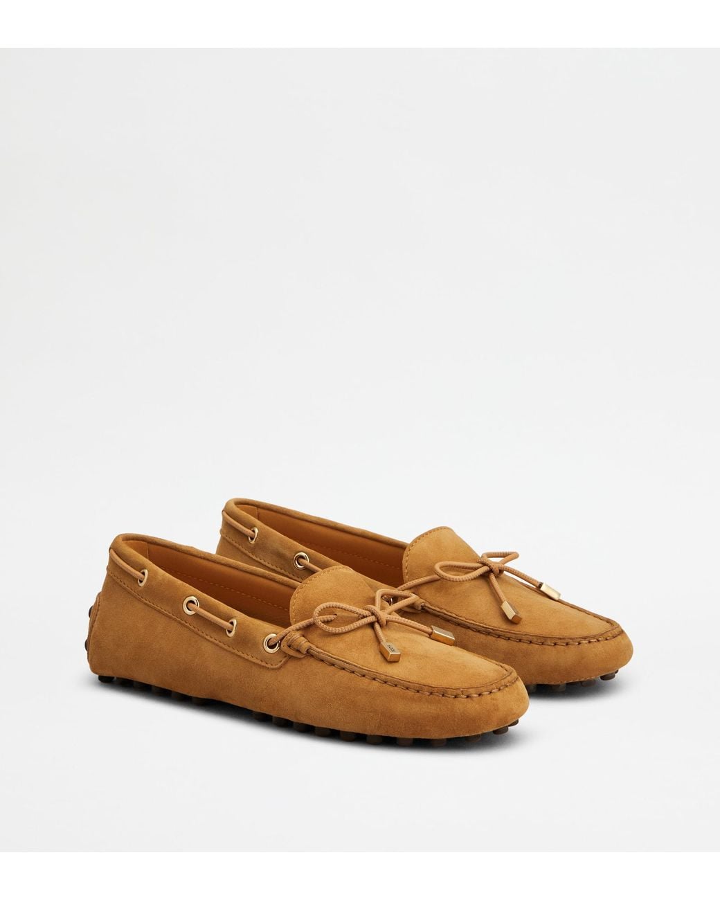 Tod's Brown Gommino Loafers