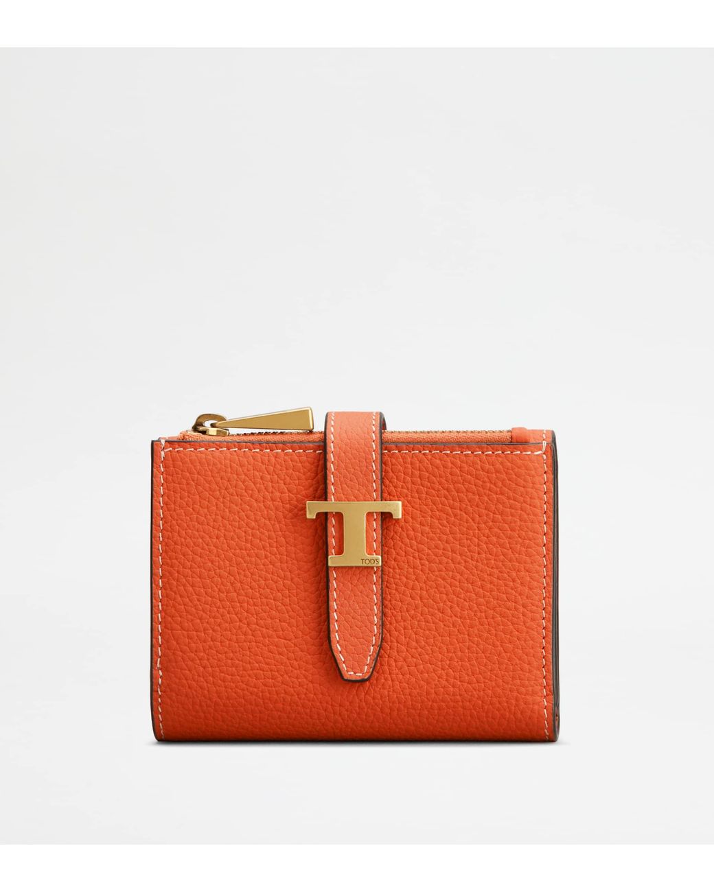 Tod's Orange Wallet