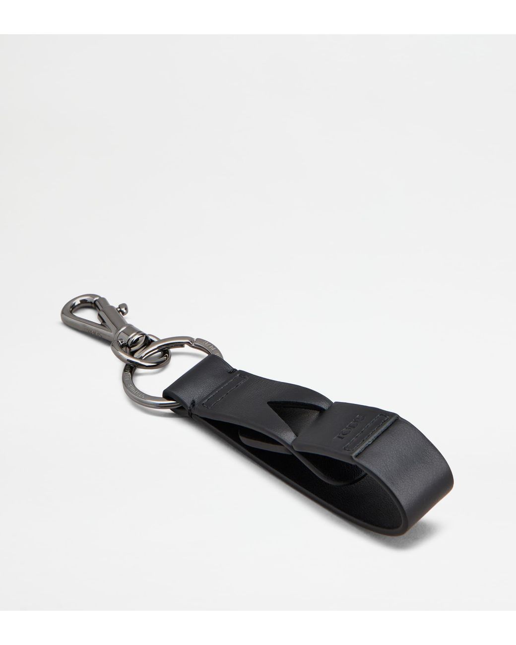 Tod's White Key Holder for men