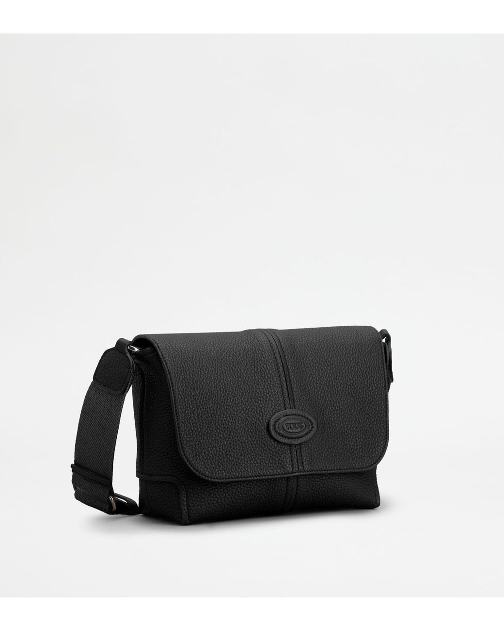 Tod's Black Di Bag Flap Bag for men