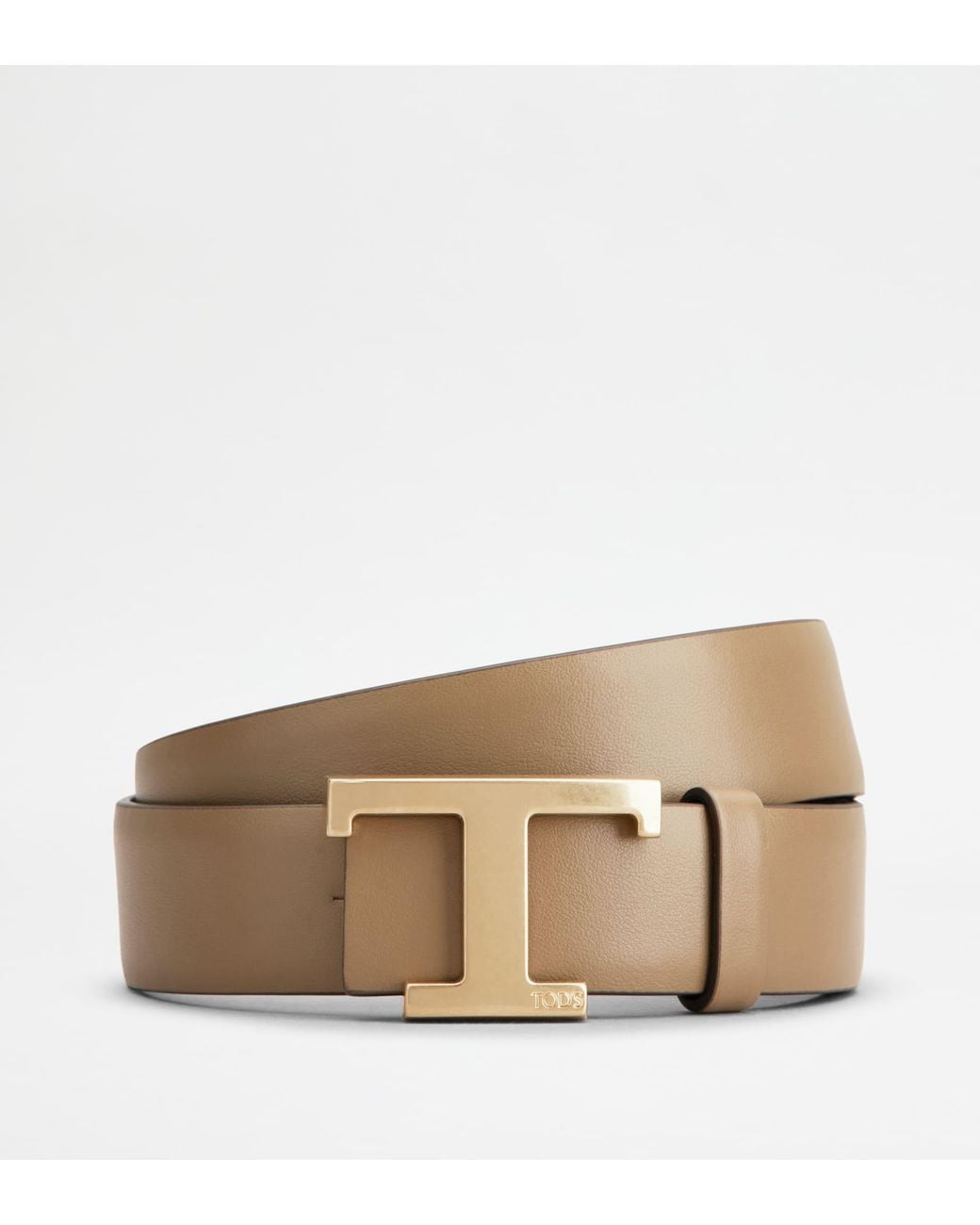 Tod's Natural T Timeless Reversible Belt