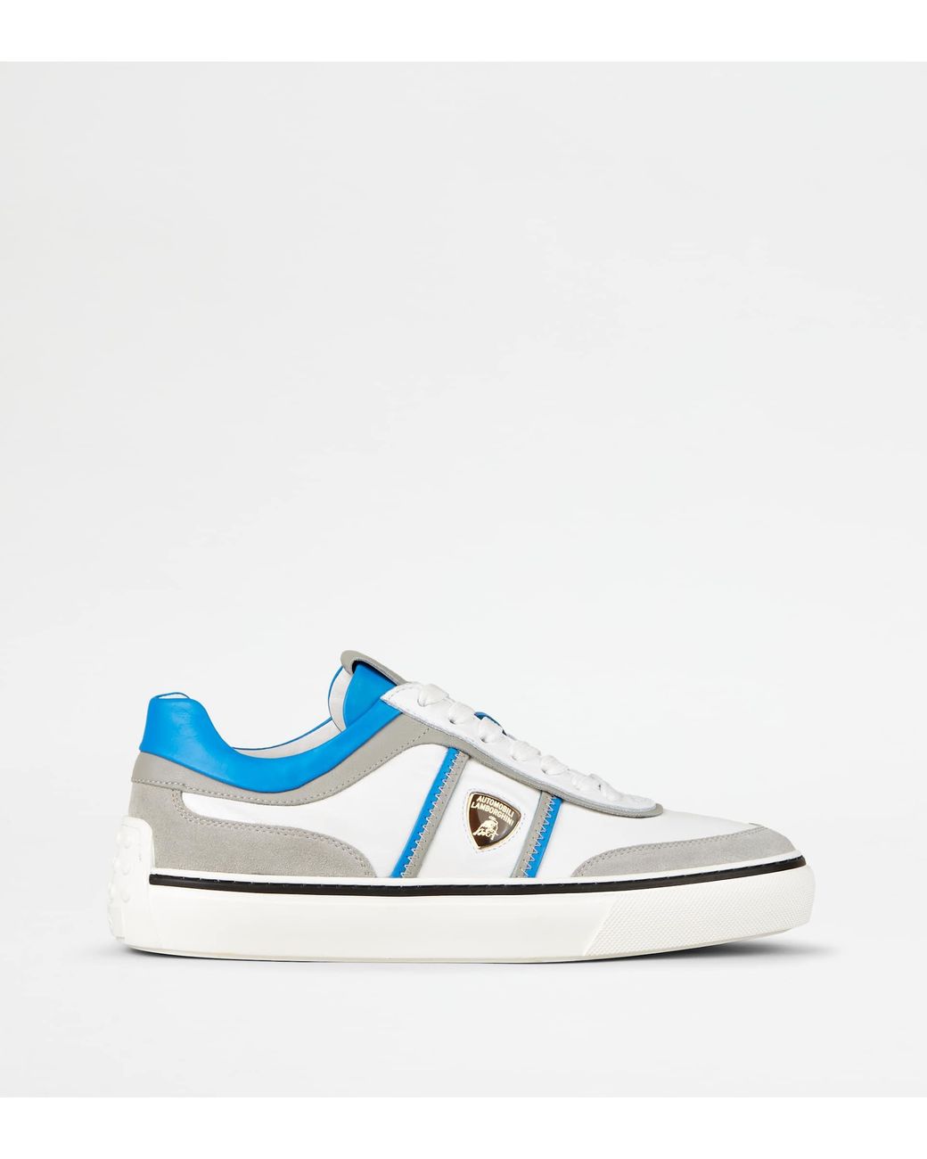 Tod's Blue Sneakers In Leather