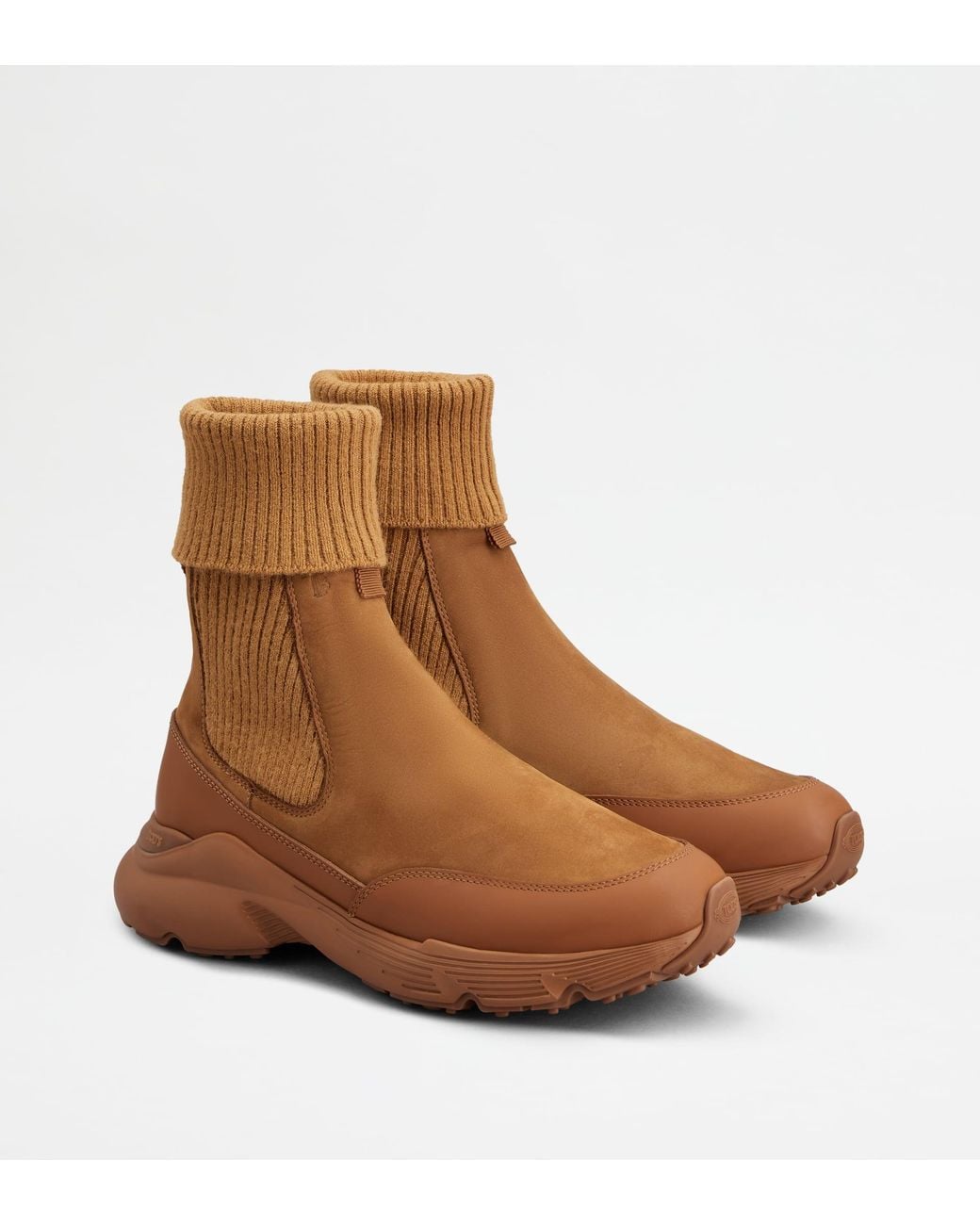 Tod's Brown Chelsea Boots