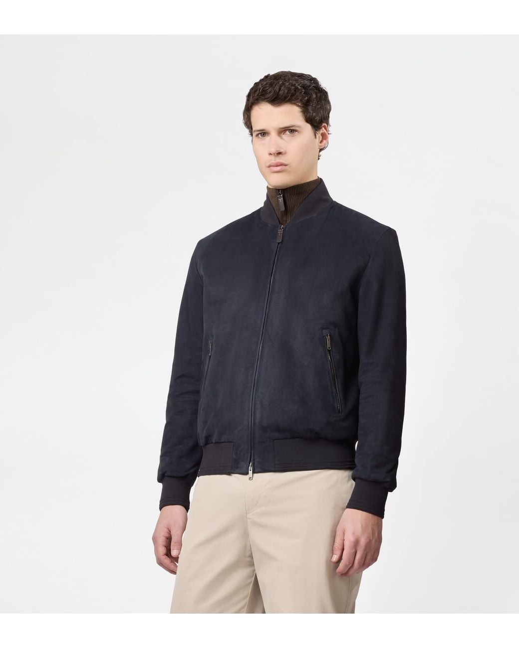 Tod's Blue Brera Bomber Jacket for men