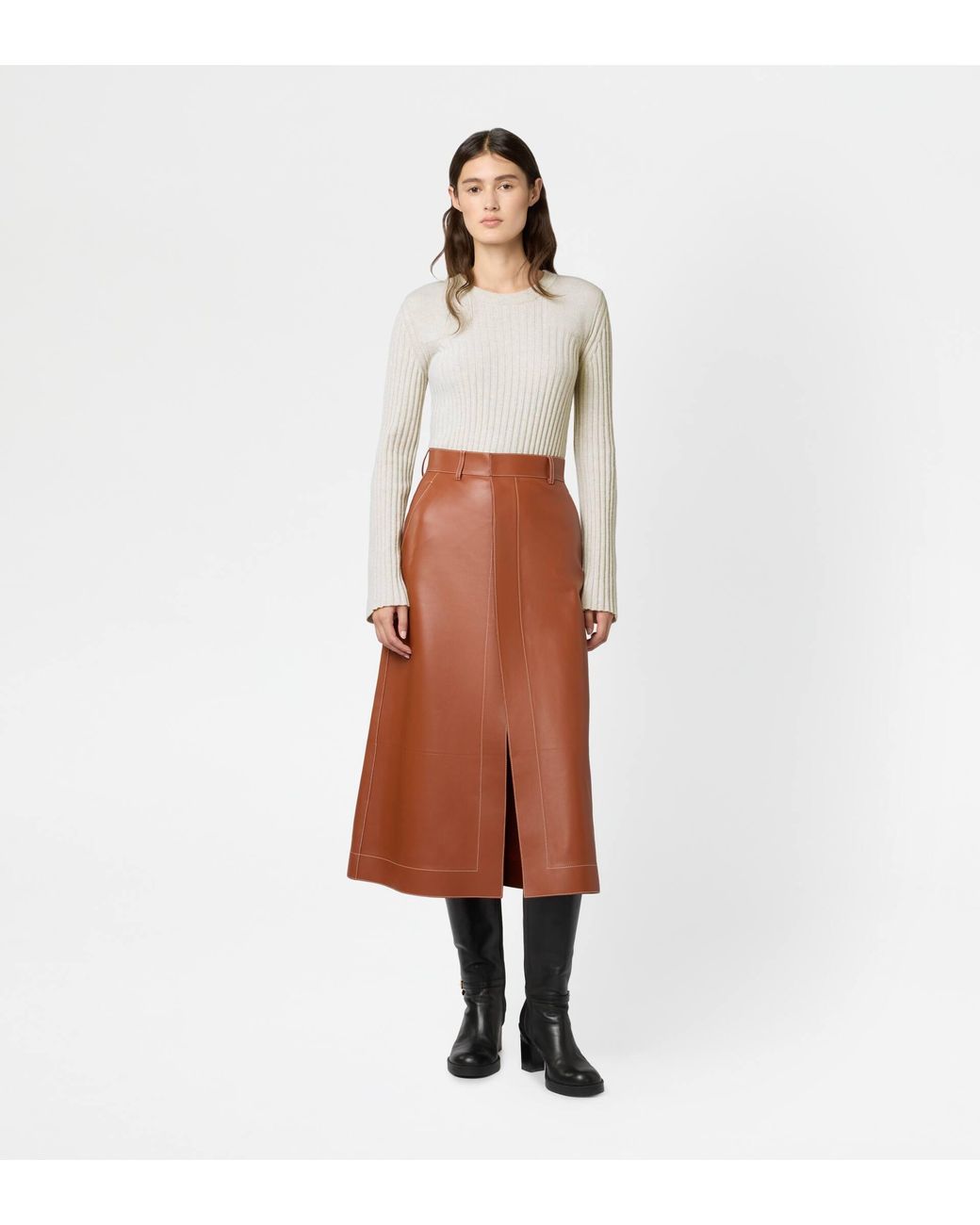 Tod's Gray Cashmere Blend Round-Neck Jumper