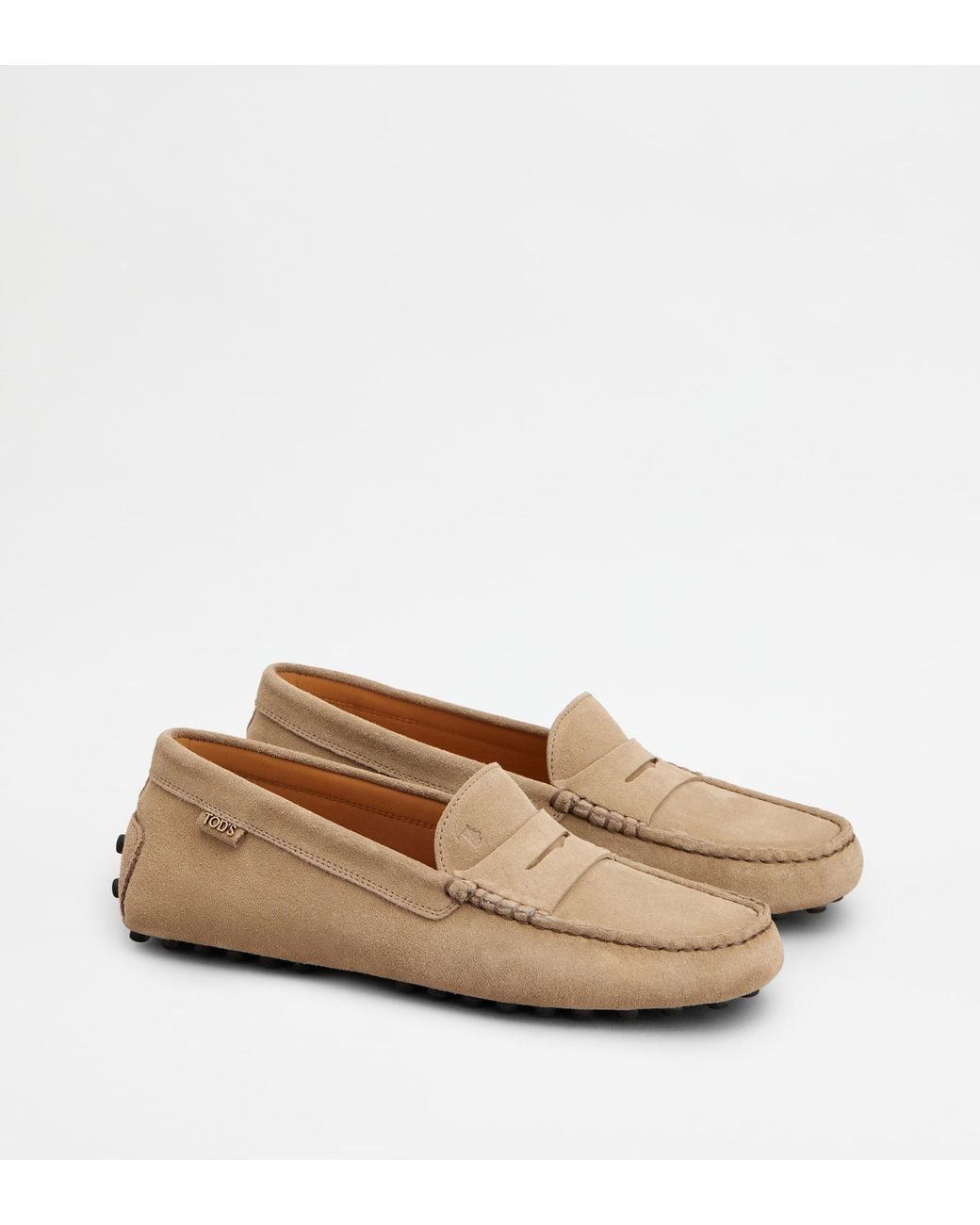 Tod's Natural Gommino Loafers