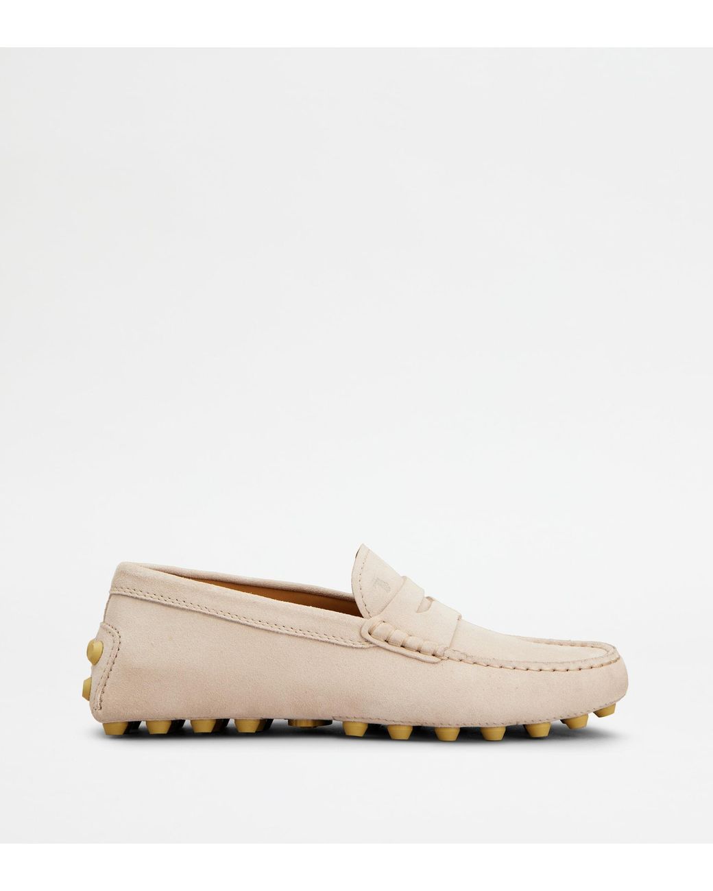Tod's Natural Gommino Bubble Loafers