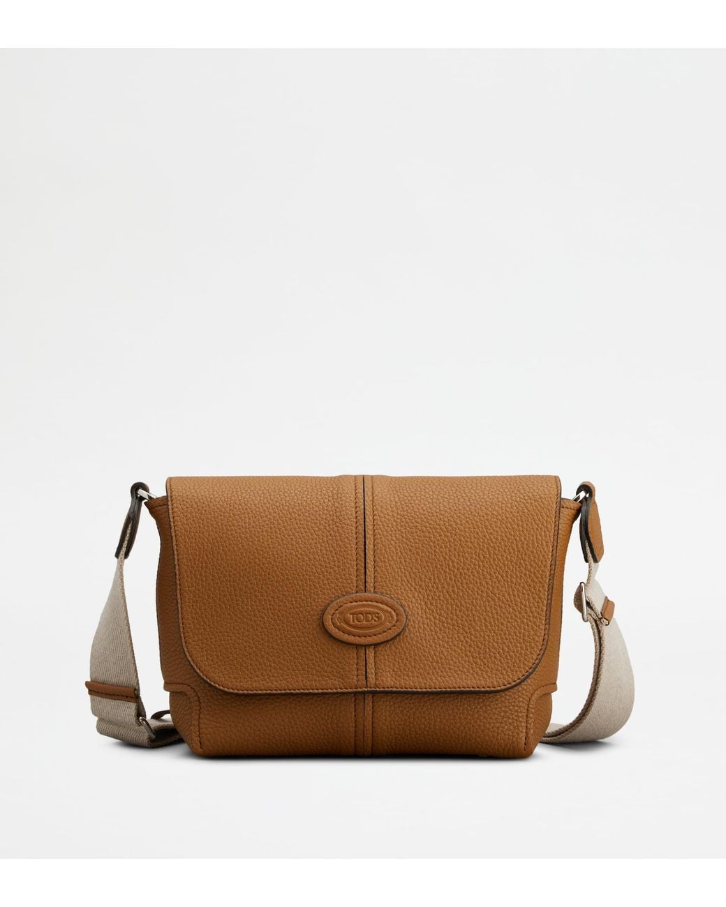 Tod's Brown Di Bag Flap Bag for men