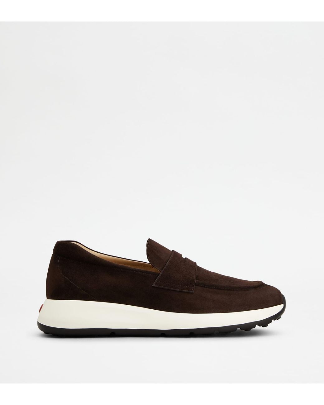 Tod's Brown Dot Sporty Loafers for men