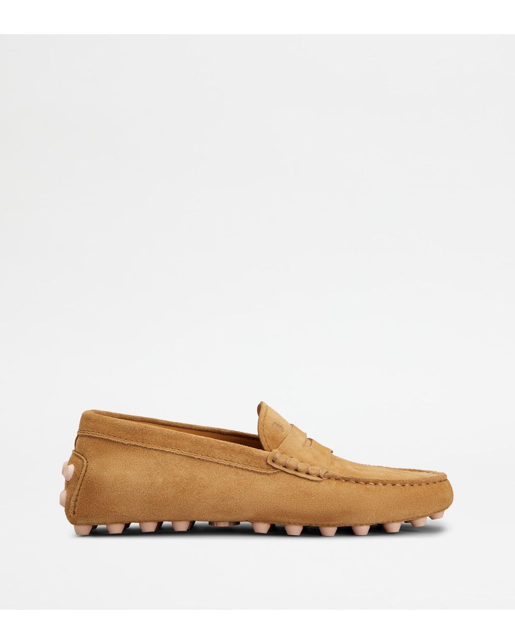 Tod's Natural Gommino Bubble Loafers