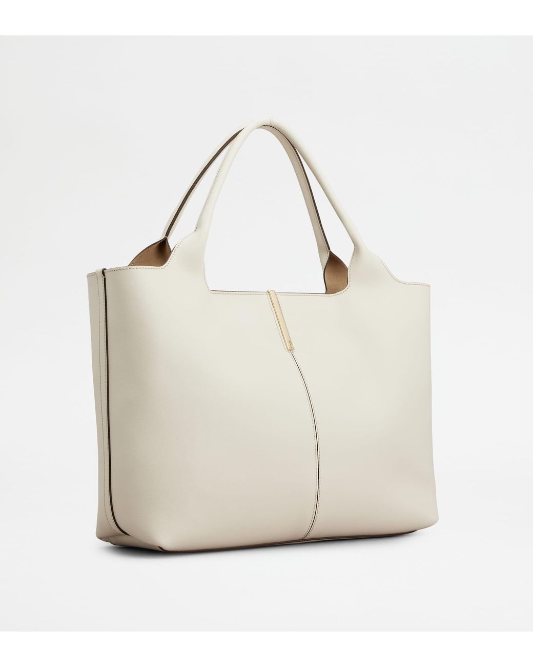 Tod's White Shopping Bag