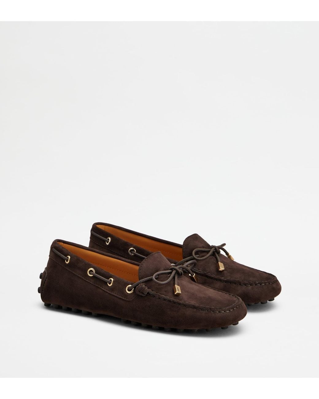 Tod's Brown Gommino Loafers