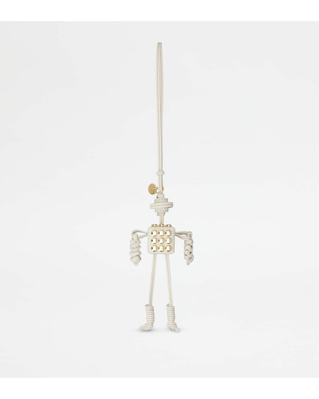 Tod's White Robot Charm