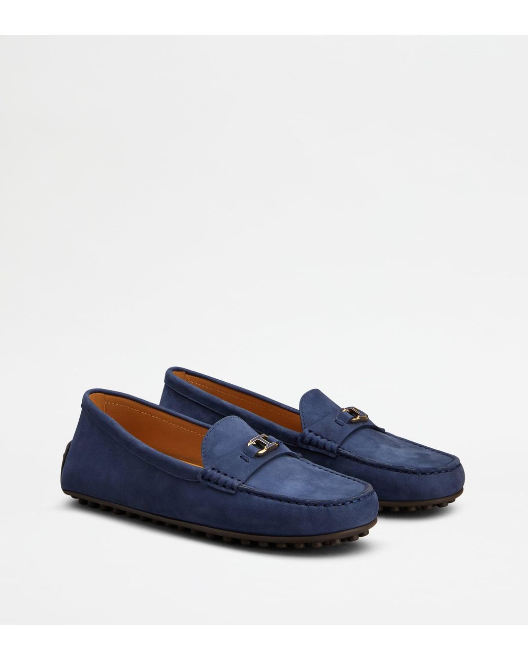 Tod's Blue City Gommino Loafers
