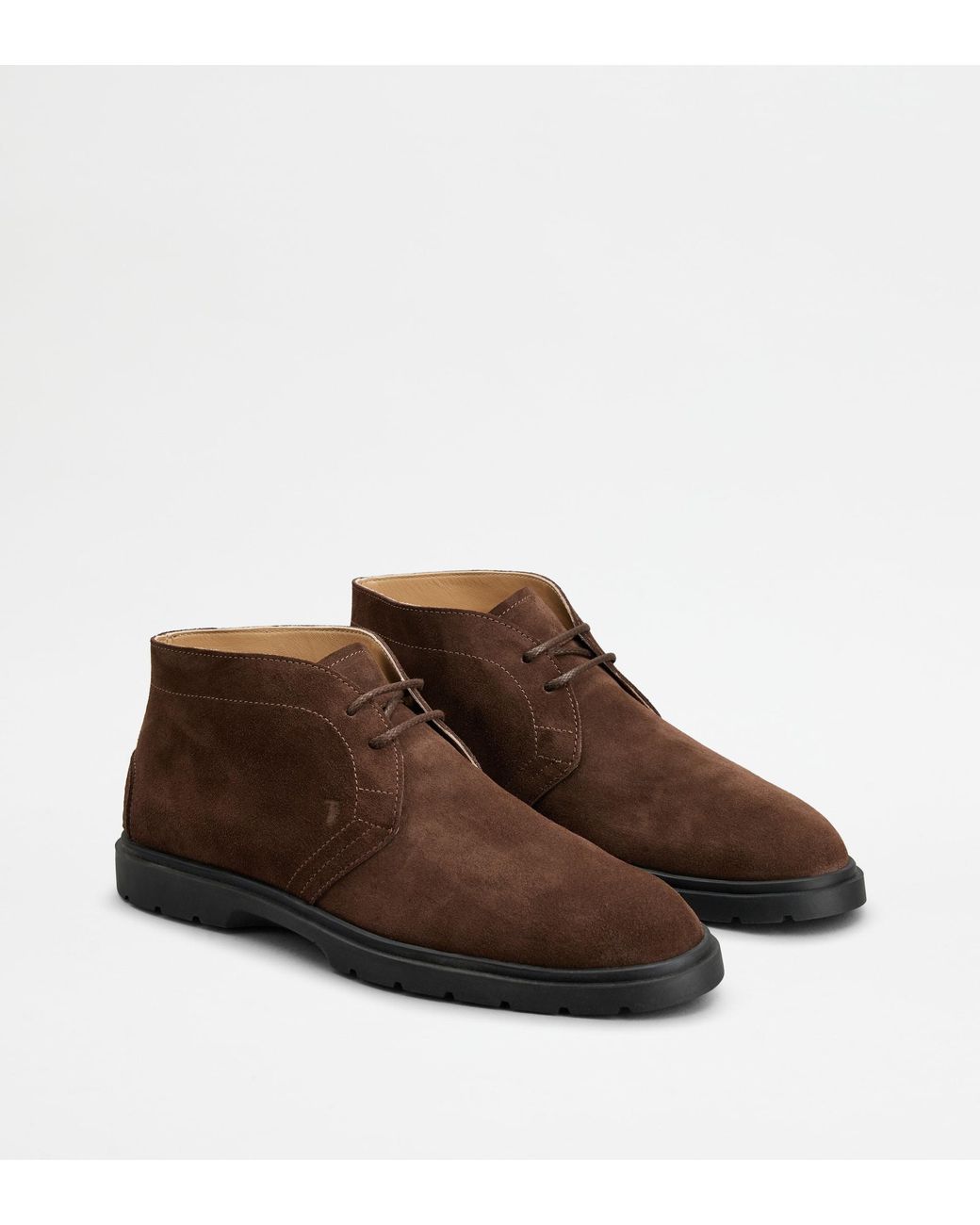 Tod's Brown Desert Boots for men