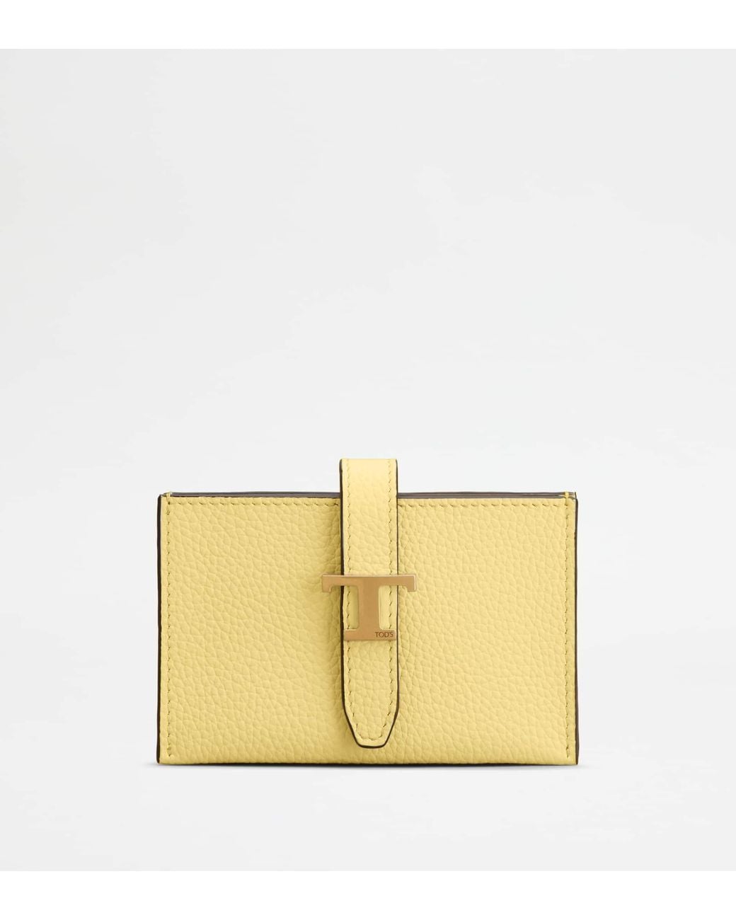 Tod's Yellow Card Holder