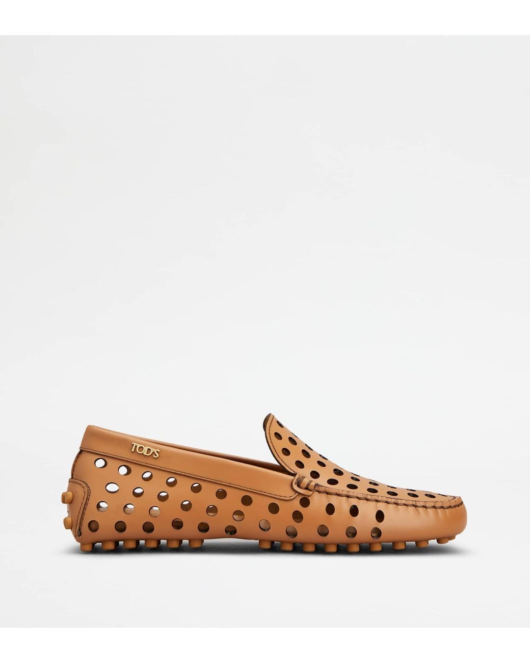 Tod's Brown Gommino Loafers