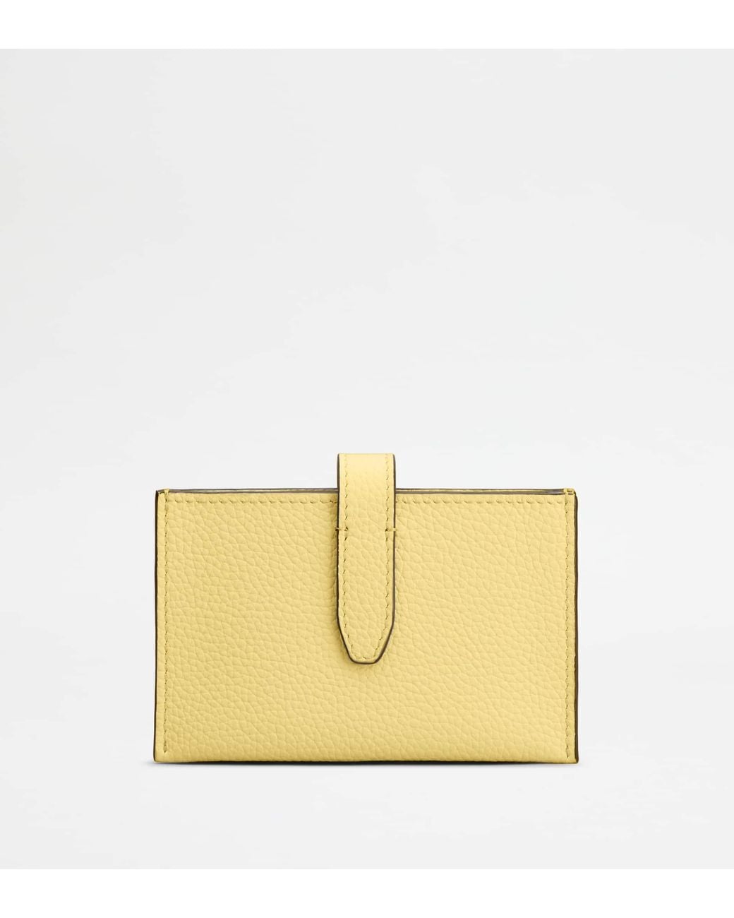 Tod's Yellow Card Holder
