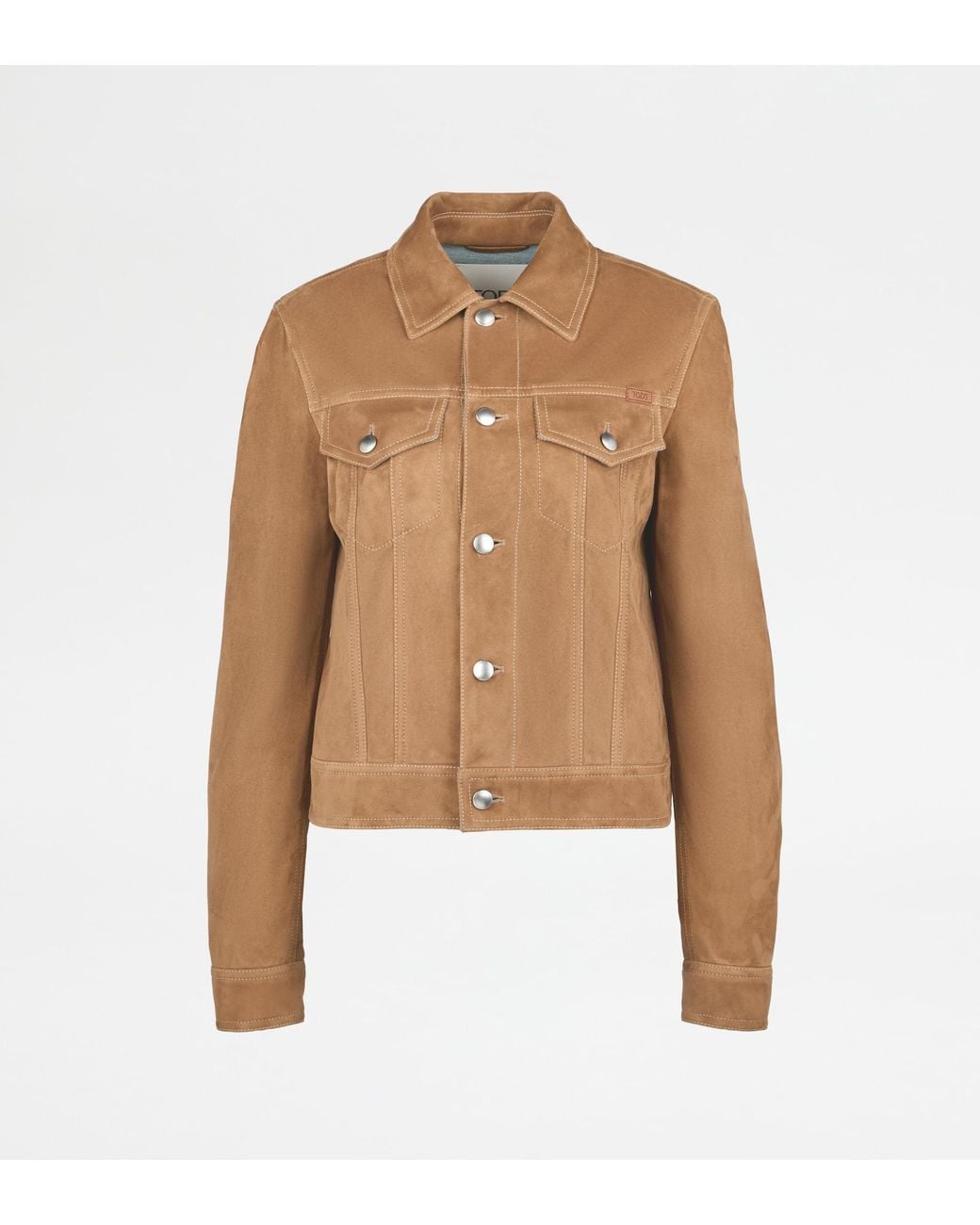 Tod's Brown Trucker Jacket