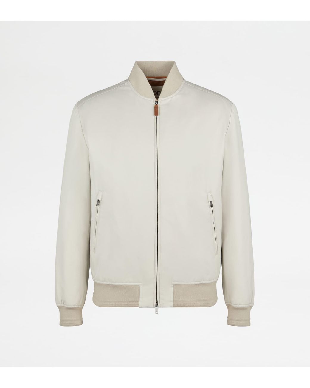 Tod's White Brera Bomber Jacket for men