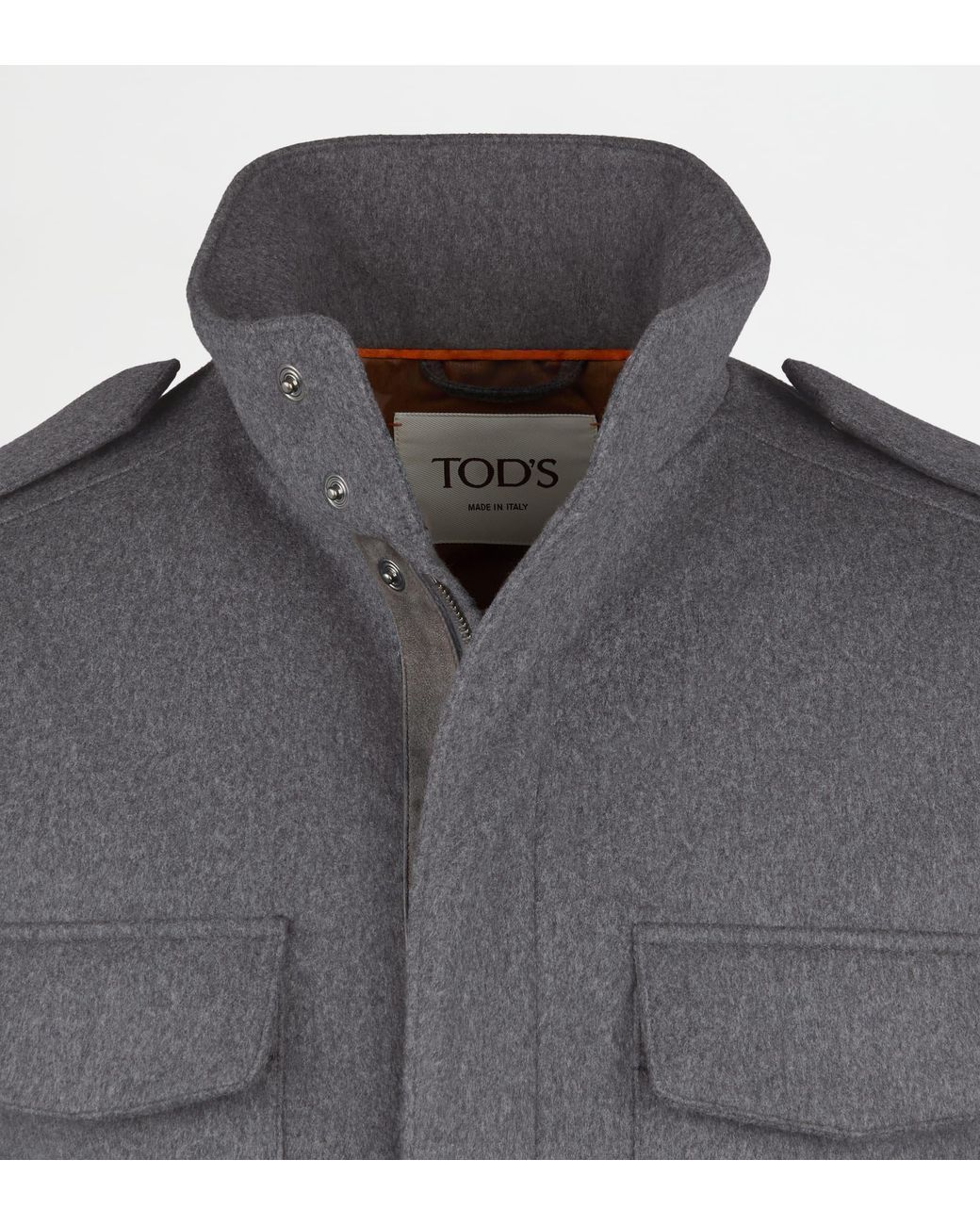 Field Jacket di Tod's in Gray da Uomo