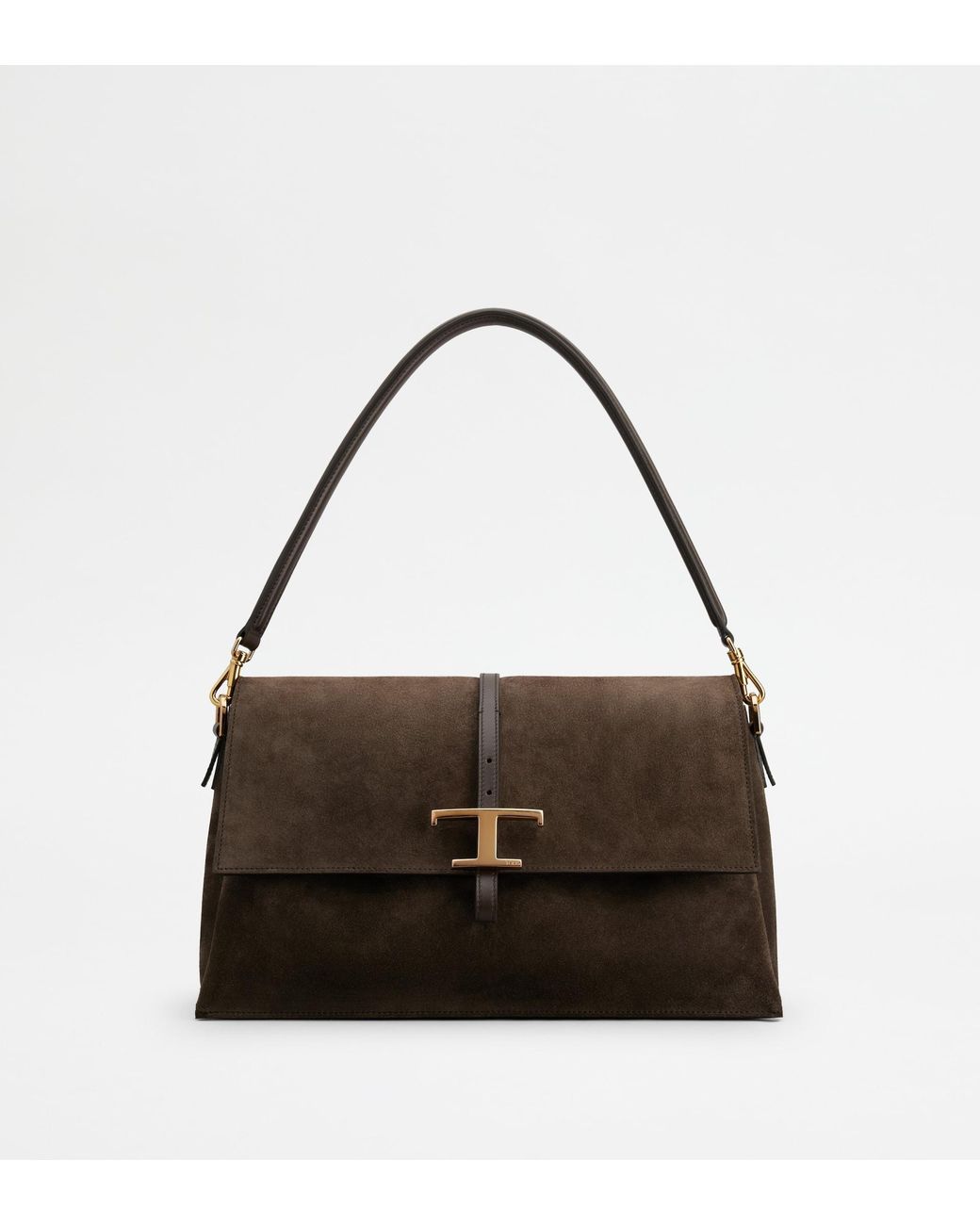 Tod's Black T Timeless Flap Bag