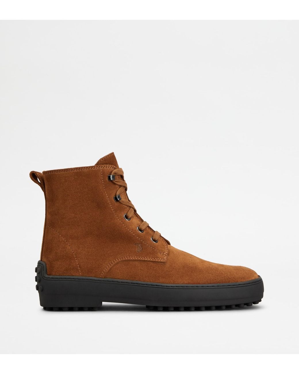 Tod's Brown Winter Gommino Ankle Boots
