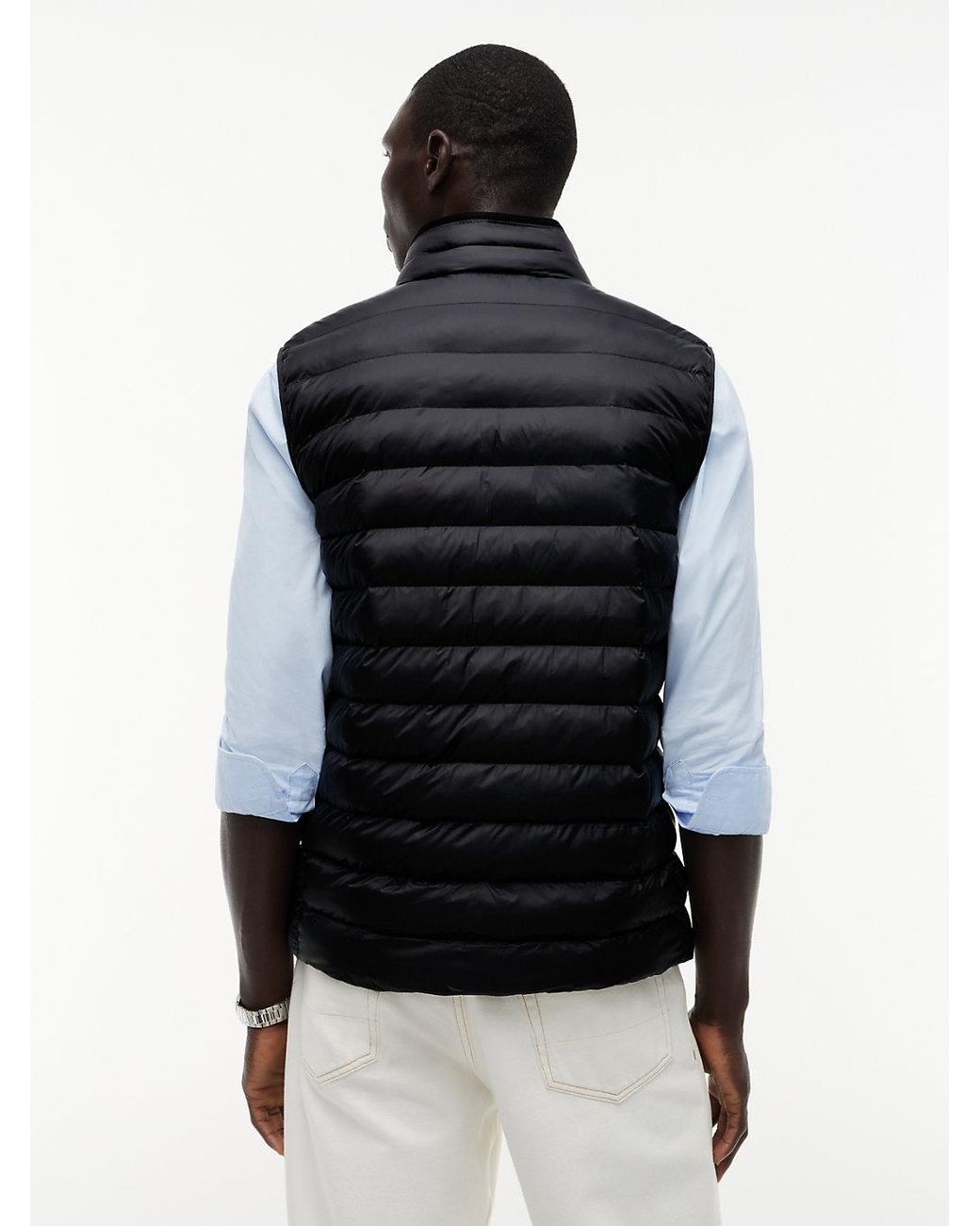 Tommy Hilfiger Blue Packable Quilted Gilet for men