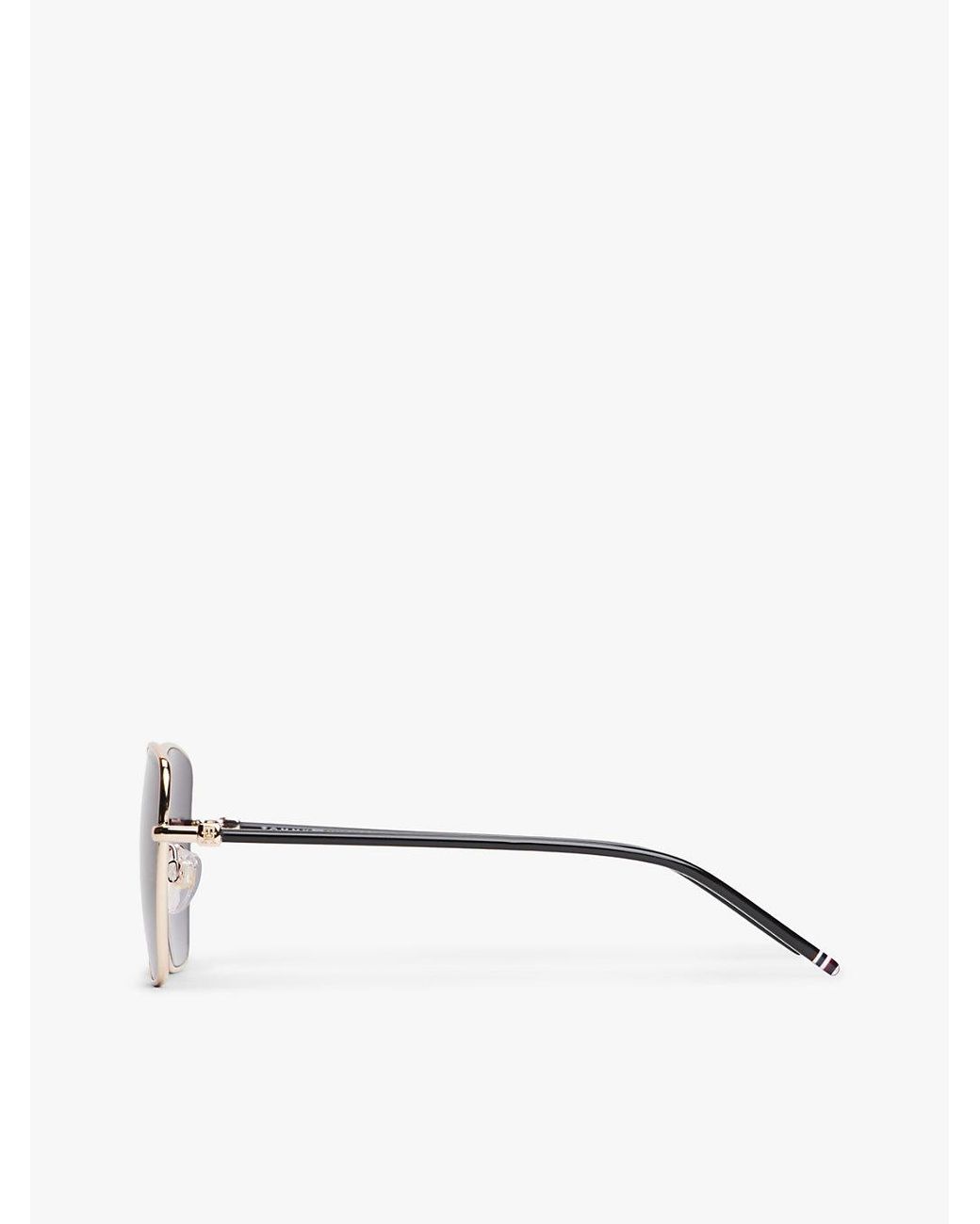 Tommy Hilfiger Metallic Th Monogram Cat Eye Sunglasses