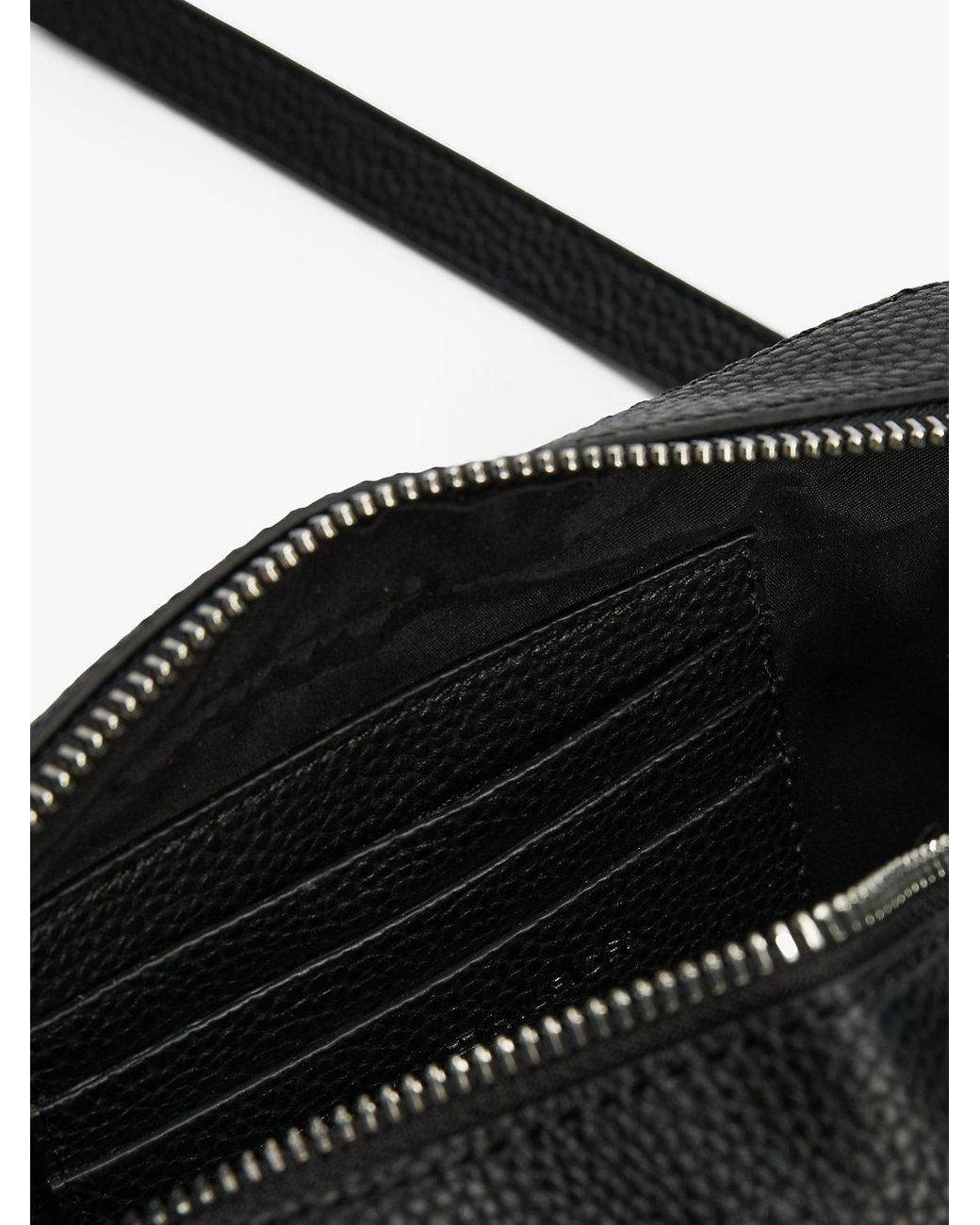 Tommy Hilfiger Black Th Emblem Crossbody Camera Bag