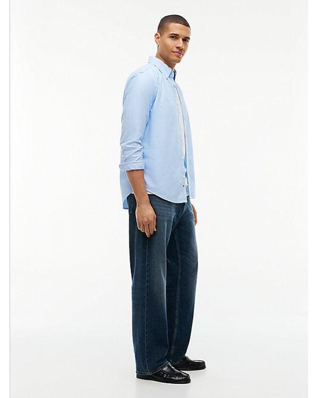 Tommy Hilfiger Blue Tommy Jeans Otis Straight Faded Jeans for men