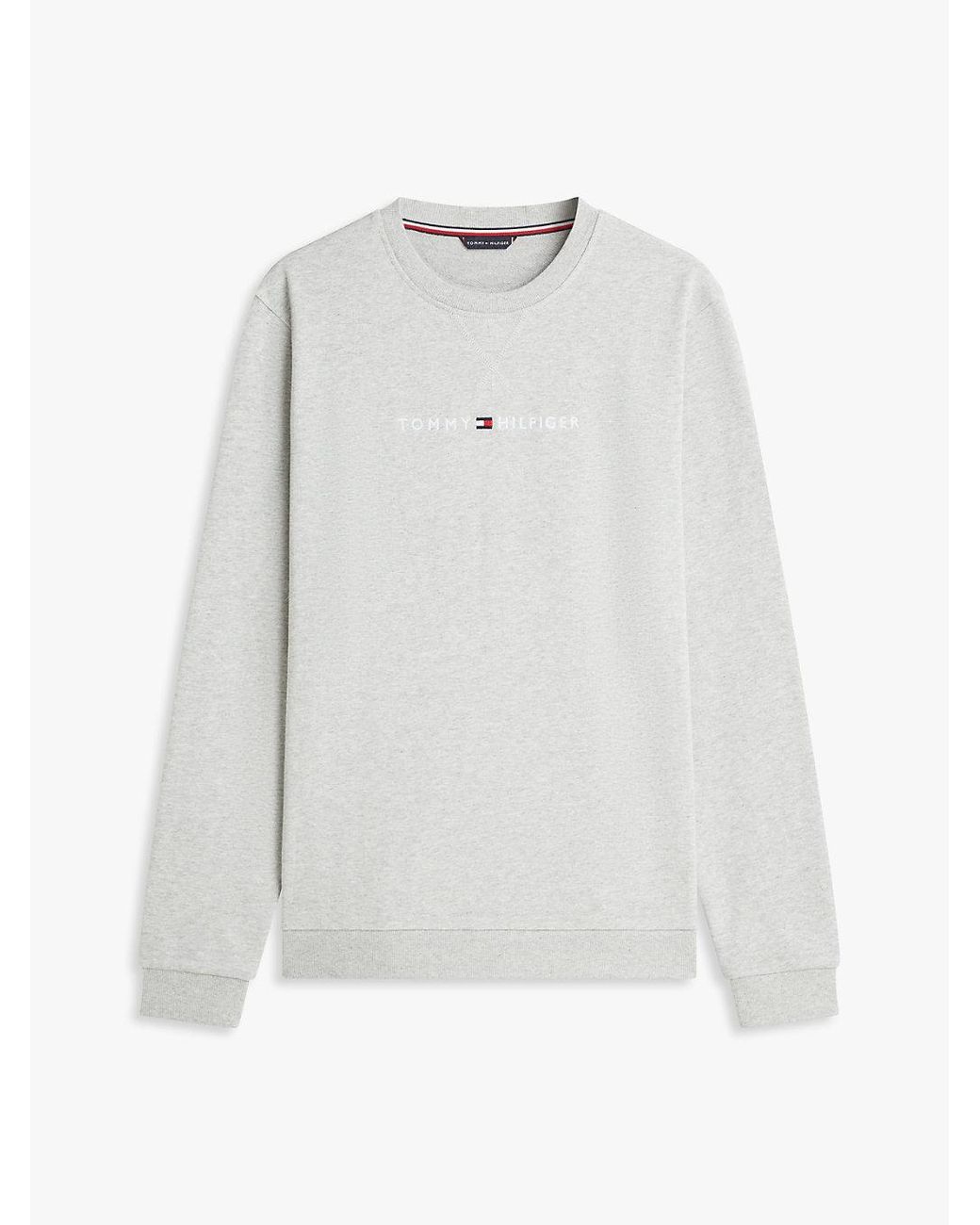 Tommy Hilfiger Gray Th Original French Terry Lounge Sweatshirt for men