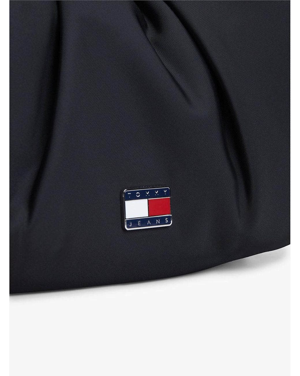 Tommy Hilfiger Blue Multi Charm Drawstring Shoulder Bag