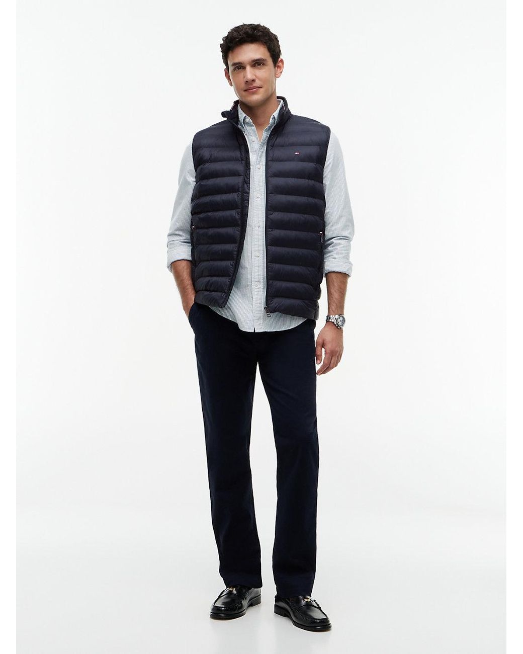 Tommy Hilfiger Blue Packable Quilted Gilet for men