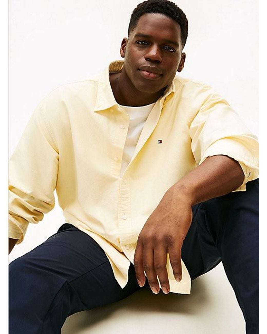 Tommy Hilfiger Natural Plus Regular Fit Oxford Shirt for men