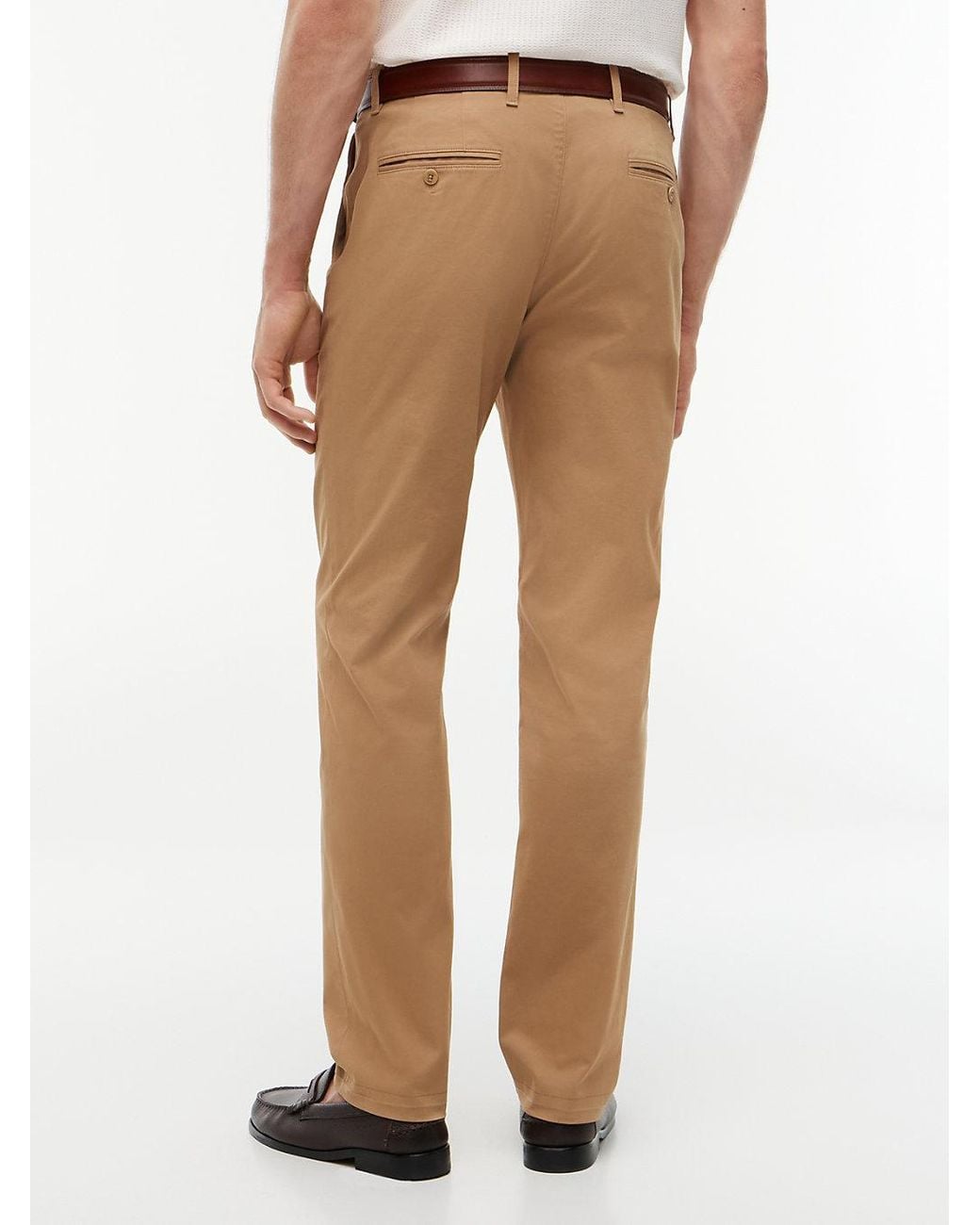 Tommy Hilfiger Natural 1985 Denton Slim Straight Twill Chinos for men